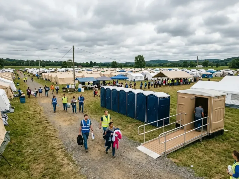 disaster-relief-camp-restrooms-010 — frequently asked questions, Dumpster & Portable Bathrooms Rental in Hampstead, MD